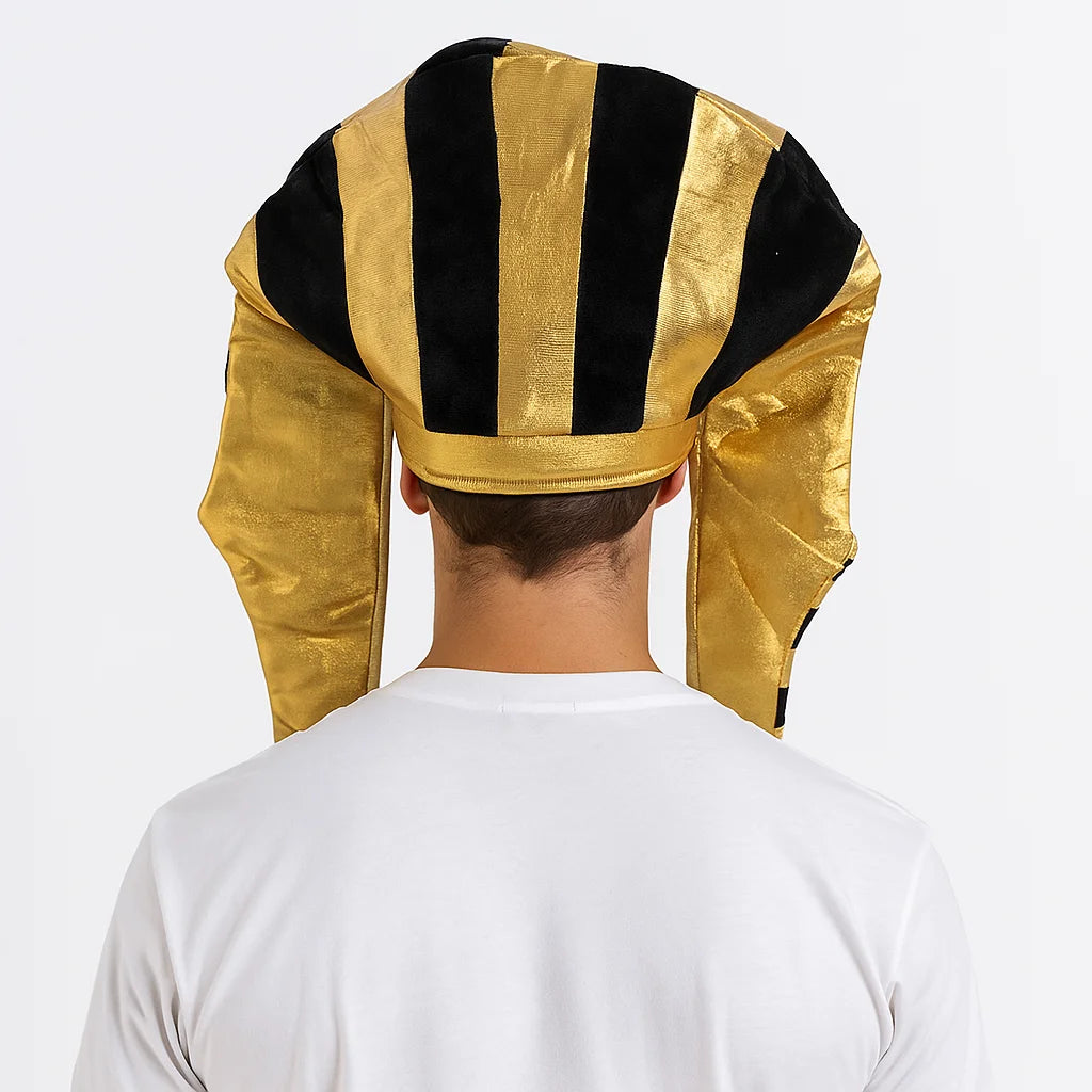 EGYPTIAN PHARAOH HAT King Costume Party Ancient Fancy Dress