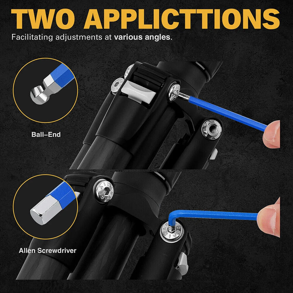 ELEAD Extra Large Hex Key Set 13Pc Long Allen Wrench Ball