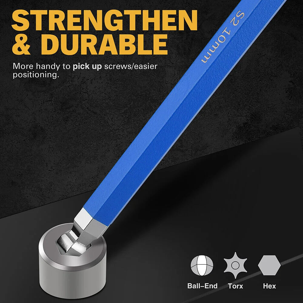 ELEAD Extra Large Hex Key Set 13Pc Long Allen Wrench Ball