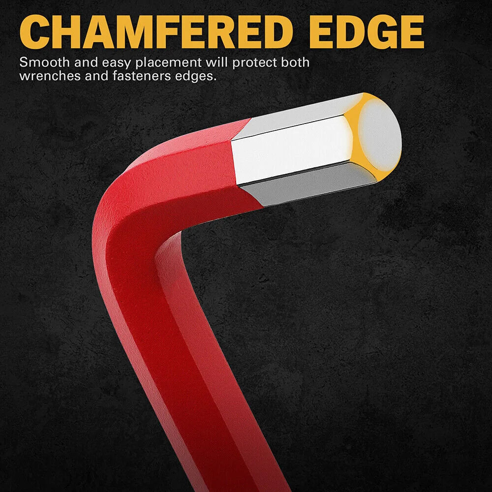 ELEAD Extra Large Hex Key Set 13Pc Long Allen Wrench Ball