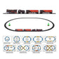 Electric Classic Toy Train Set Vehicle Rail Track Carriages
