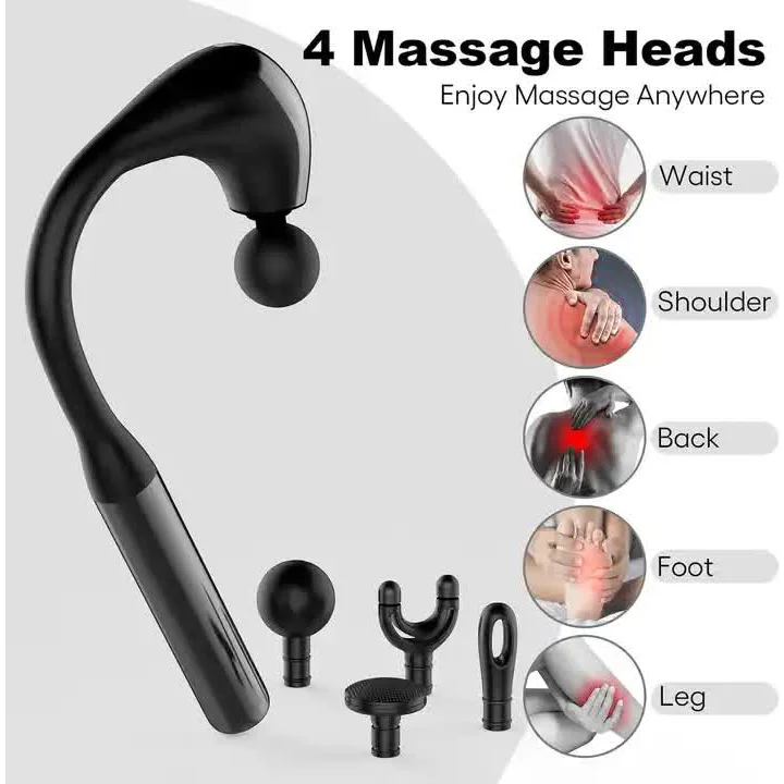 Electric Deep Tissue Massage Gun – Handheld Back and Muscle
