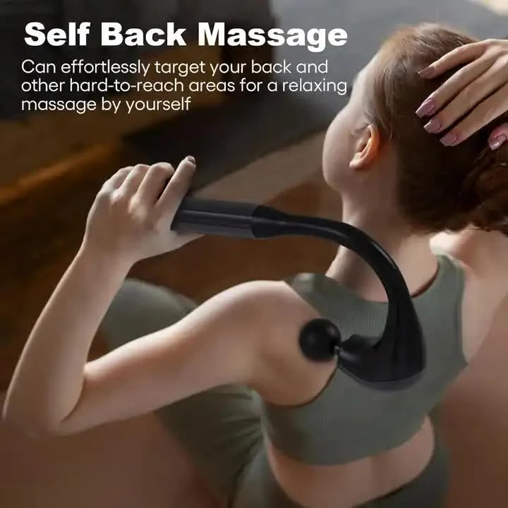 Electric Deep Tissue Massage Gun – Handheld Back and Muscle