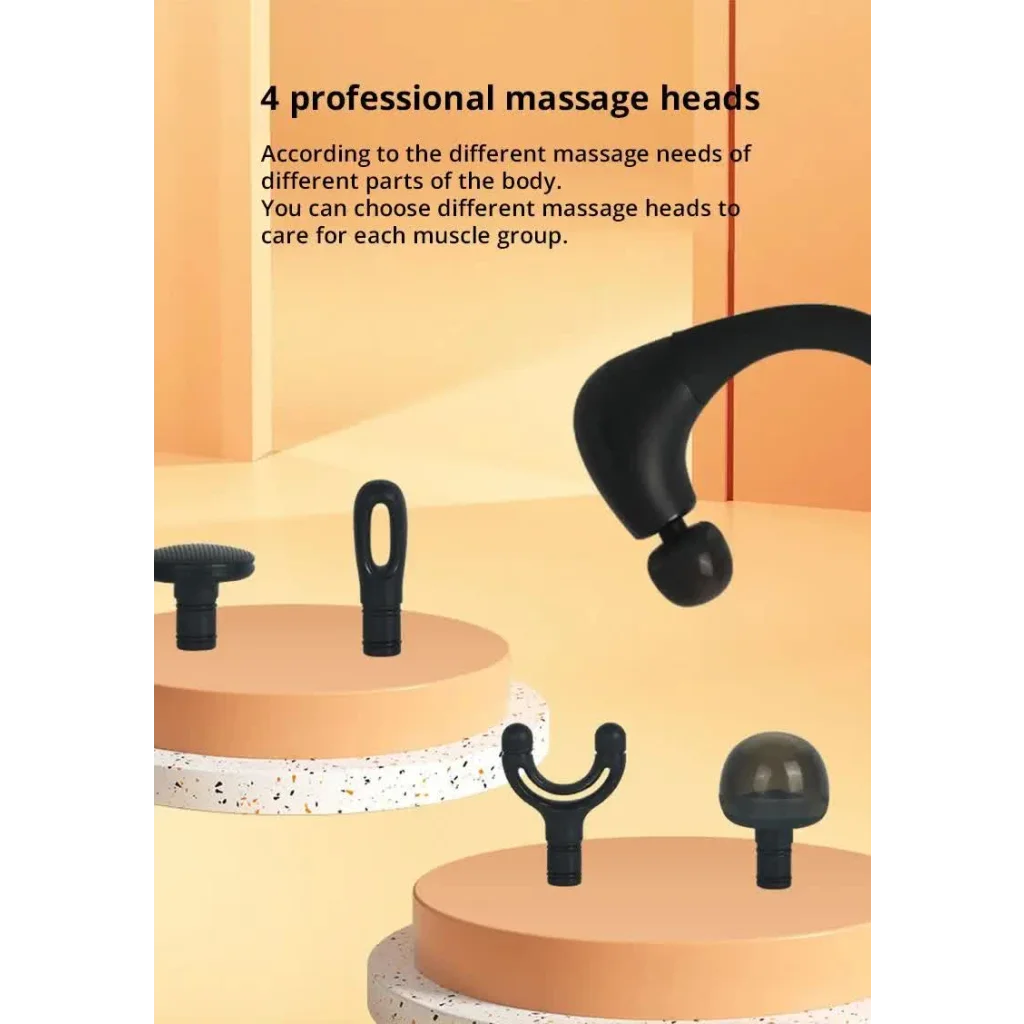 Electric Deep Tissue Massage Gun – Handheld Back and Muscle