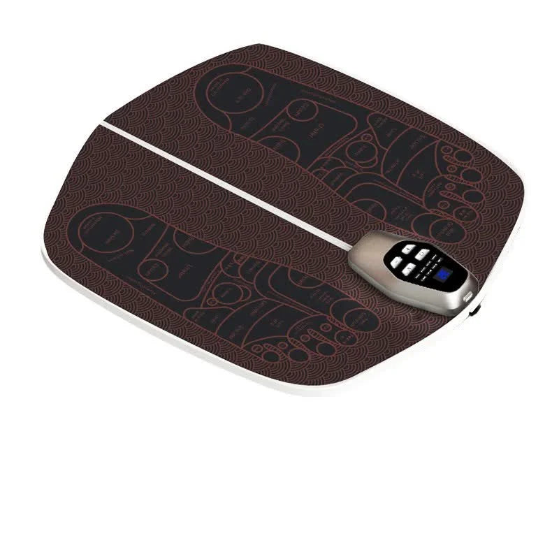 Electric Foot Massager Mat with Remote Control – 32-Speed 8