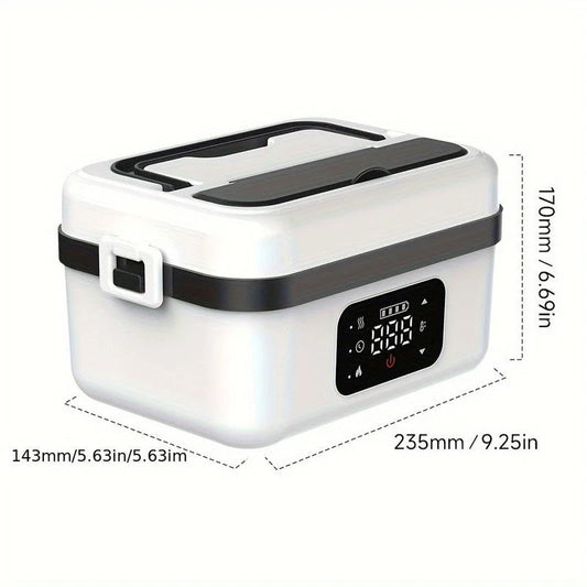 Electric Heated Lunch Box USB Rechargeable 1000ml - Baby &