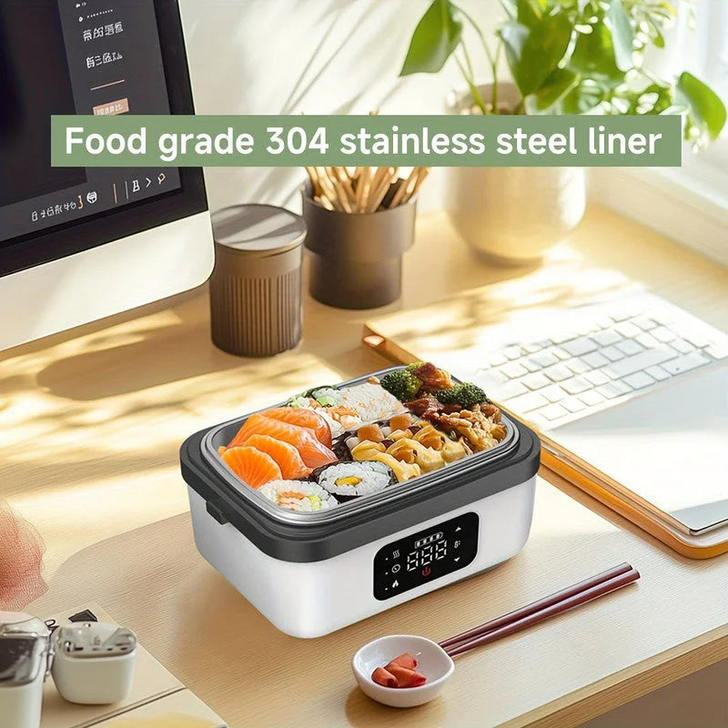Electric Heated Lunch Box USB Rechargeable 1000ml - Baby &