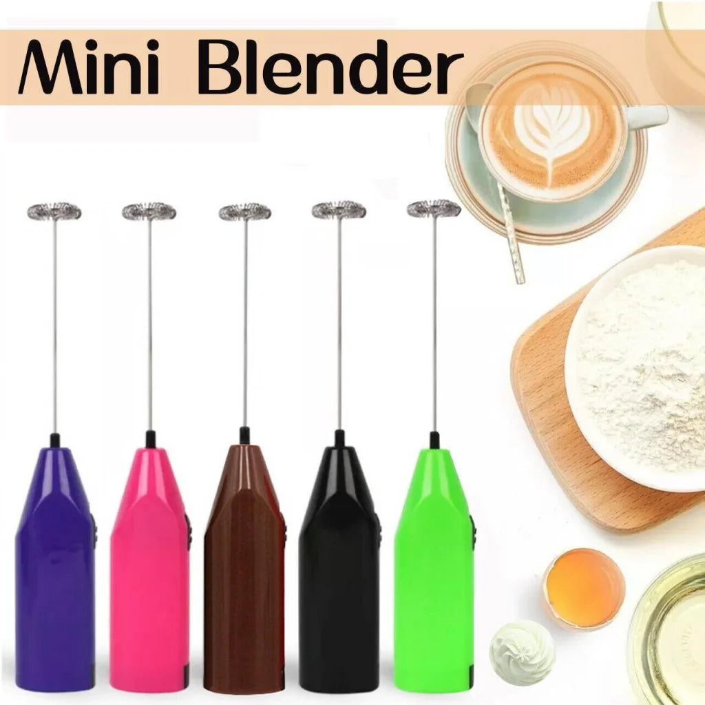 Electric Kitchen Mini Foamer Milk Frother Egg Beater