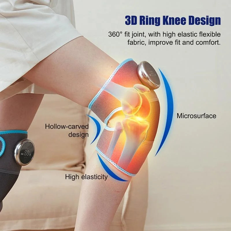 Electric Knee Warm Pad Double Therapy No Vibration - Health