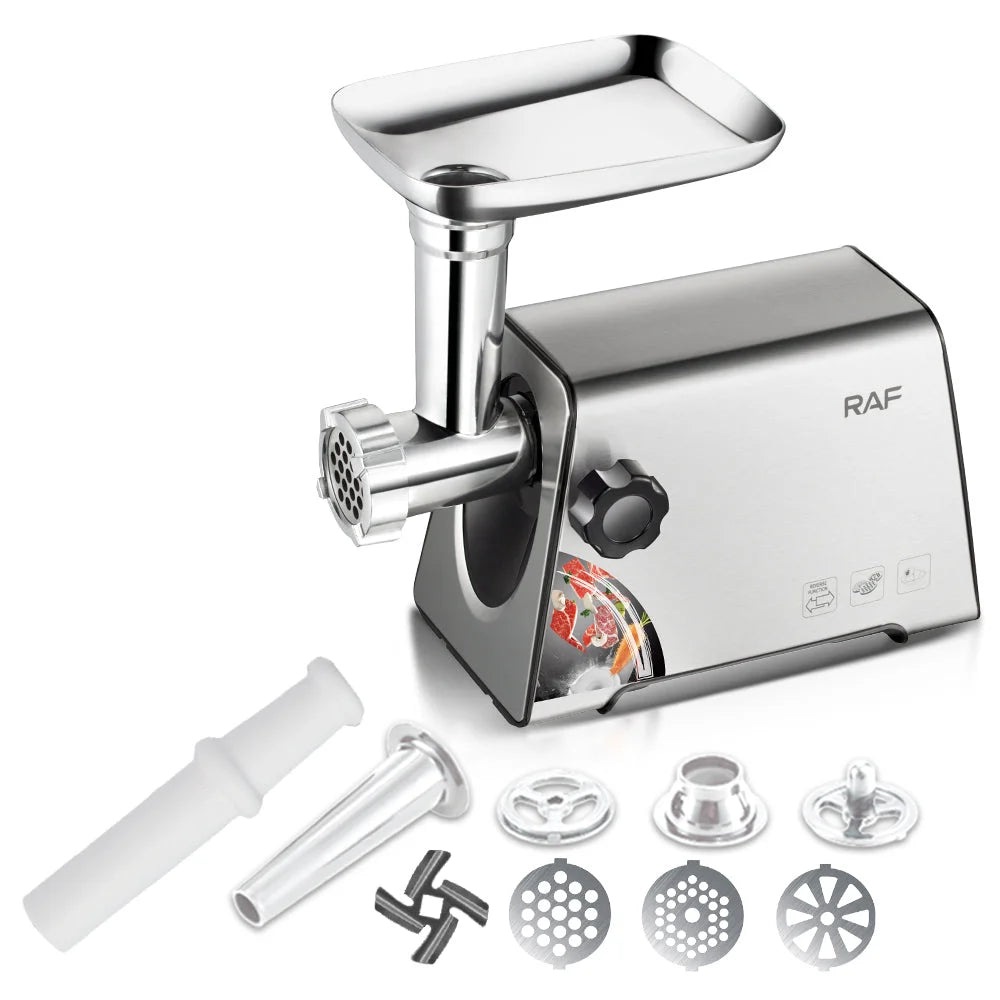 Electric Meat Grinder stainless steel Powerful Multi Functional kebbe