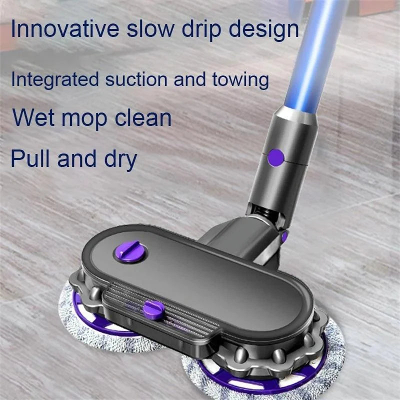 Electric Mop Cleaning Head With Water Tank For Dyson V6 Vacuum