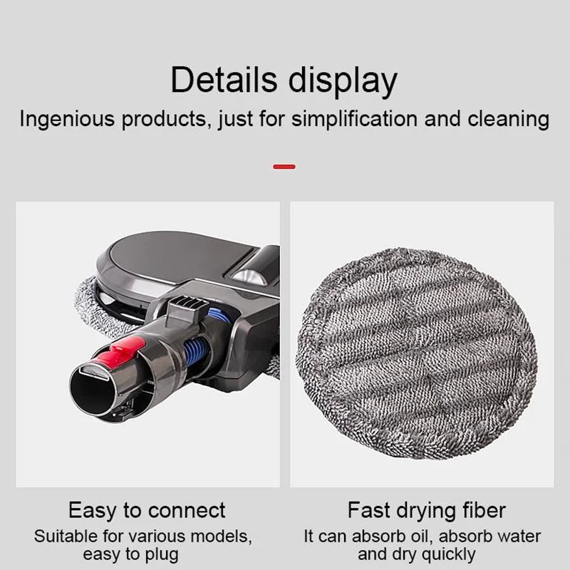 Electric Mop Cleaning Head With Water Tank For Dyson V6 Vacuum Cleaner-1915198293919535107