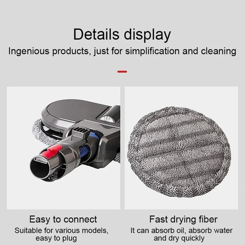 Electric Mop Head & Water Tank For Dyson V10 / V12 Slim-1922443395536654339