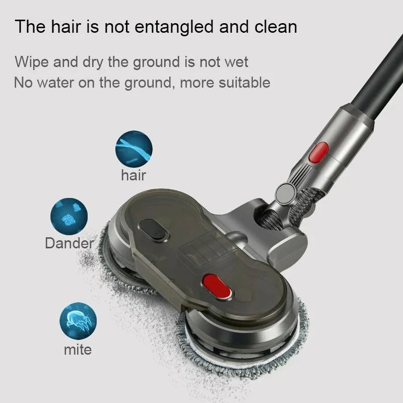 Electric Mop Head with Water Tank for Dyson V7 / V8 / V10