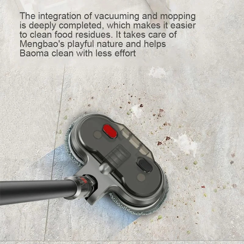 Electric Mop Head with Water Tank for Dyson V7 / V8 / V10