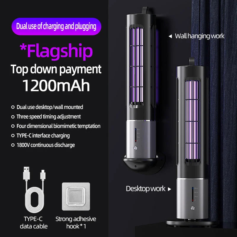 Electric Mosquito Killer Lamp with Detachable Housing