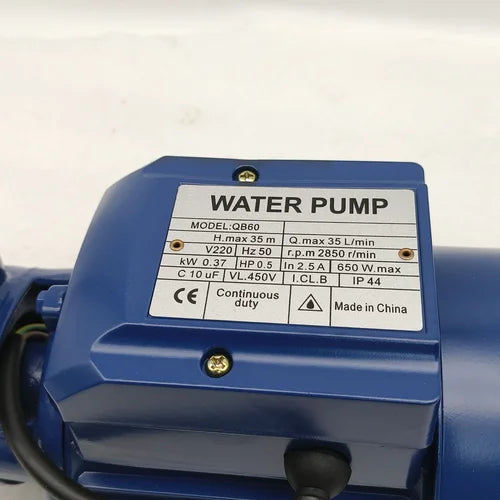Electric PeripheralPump QB60 CleanWater Garden Farm