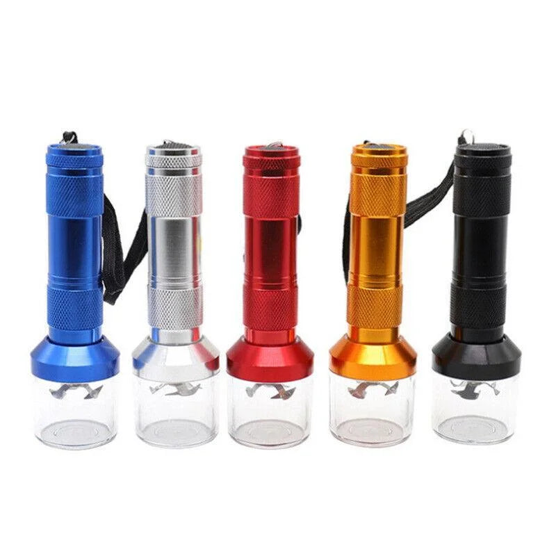 Electric Portable Pocket Metal Herb Weed Tobacco Grinder Spice Crusher Gift Au