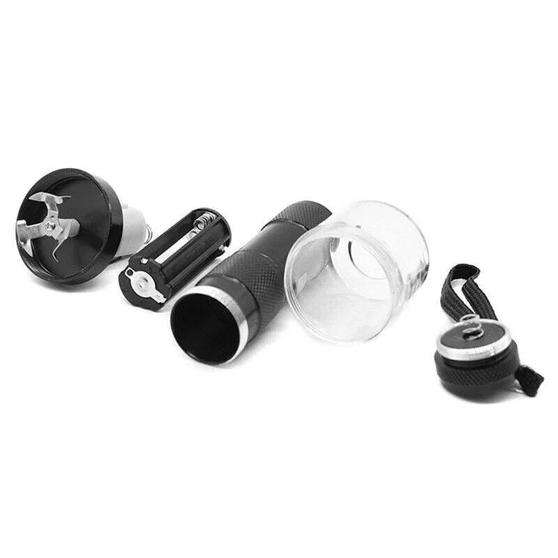 Electric Portable Pocket Metal Herb Weed Tobacco Grinder
