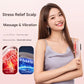 Electric Scalp Massager Comb with Red & Blue Light Therapy