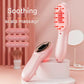 Electric Scalp Massager Comb with Red & Blue Light Therapy