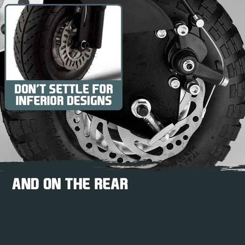 Electric Scooter 1000W 48V Turbo with LED for Adults/Child