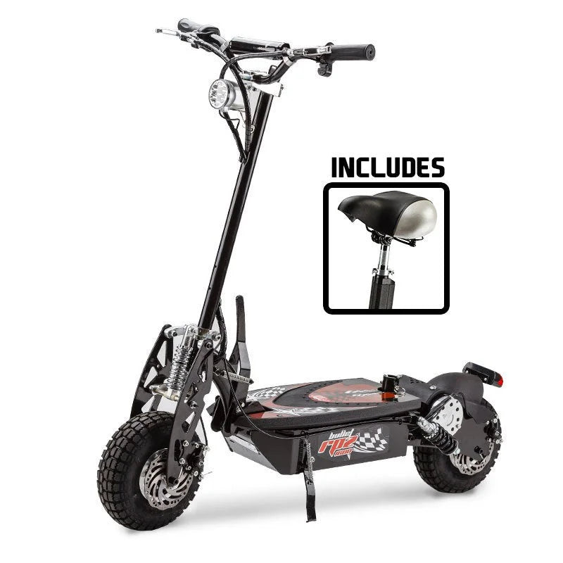 Electric Scooter 1000W 48V Turbo with LED for Adults/Child