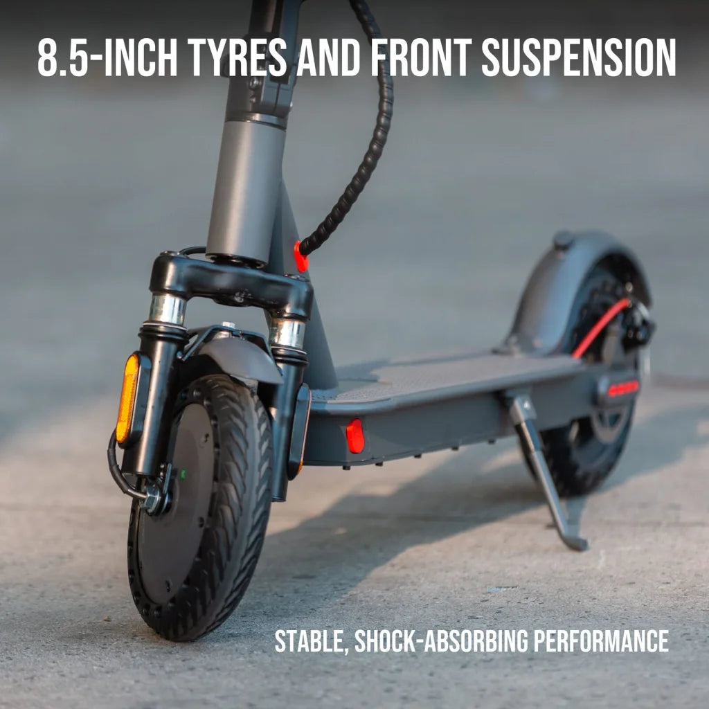 Electric Scooter 350W Motor 8.5 inch Tyres Front Suspension