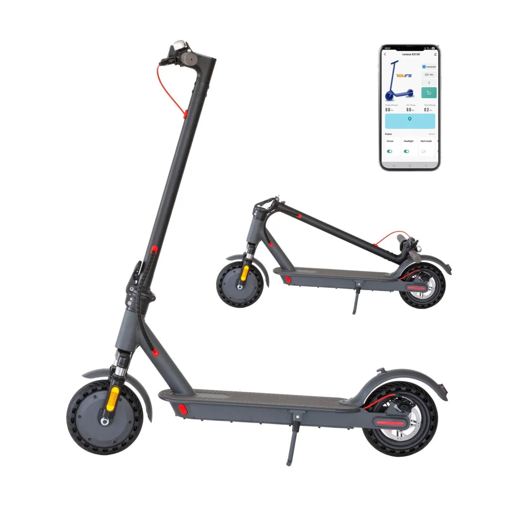 Electric Scooter 350W Motor 8.5 inch Tyres Front Suspension