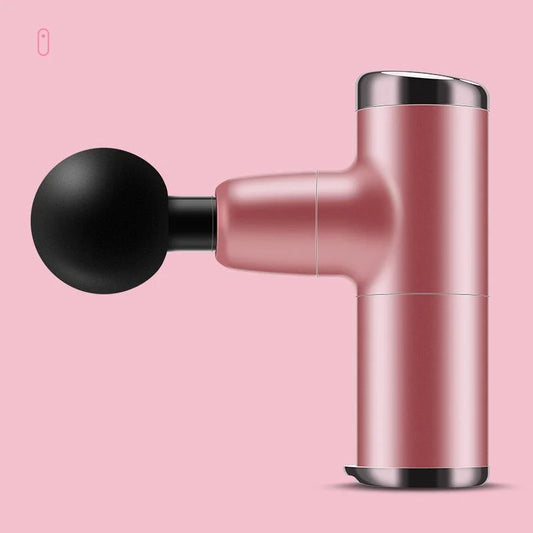 Electric Shock Muscle Massage Gun - Pink Minia - Health &