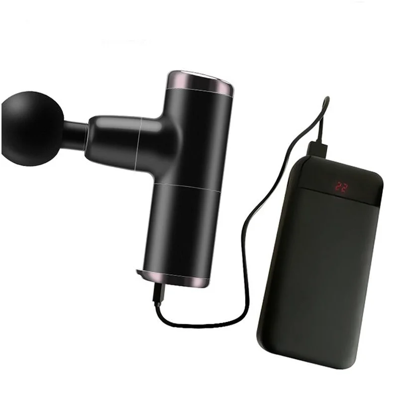 Electric Shock Muscle Massage Gun - Silver Pocket - Health