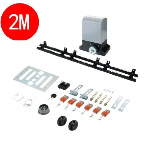 Electric Sliding Gate Opener 550W 0.74HP for 2m Gates w/ 6