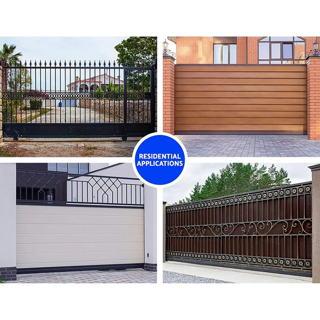 Electric Sliding Gate Opener 550W 0.74HP for 2m Gates w/ 6