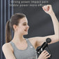 Electric Triangular Fascia Massage Gun - Silver Button