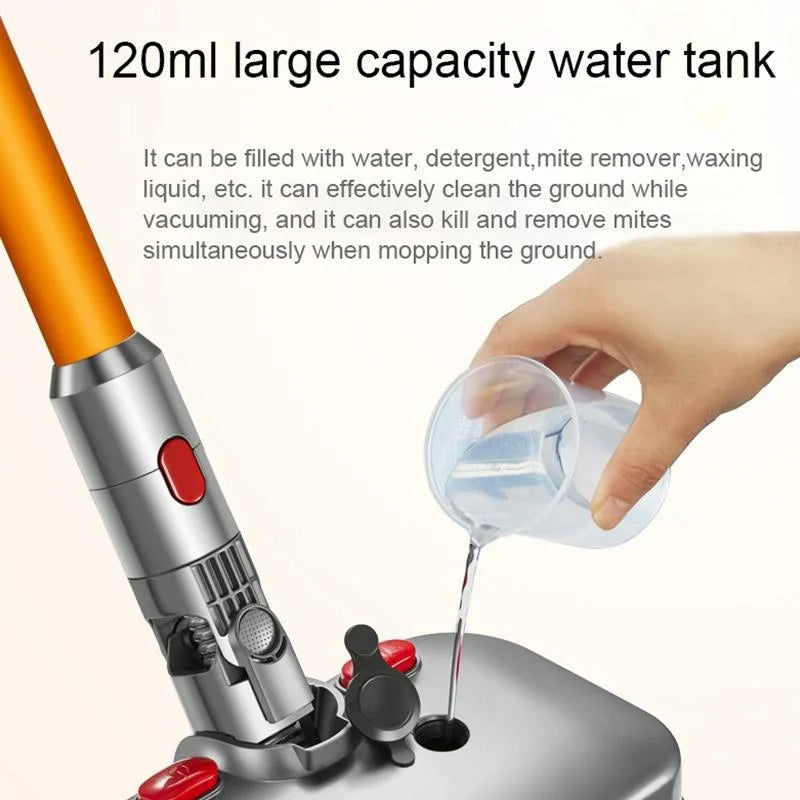 Electric Wet & Dry Mopping Head With Water Tank For Dyson V7 / V8 / V10 / V11-1915198116387229698