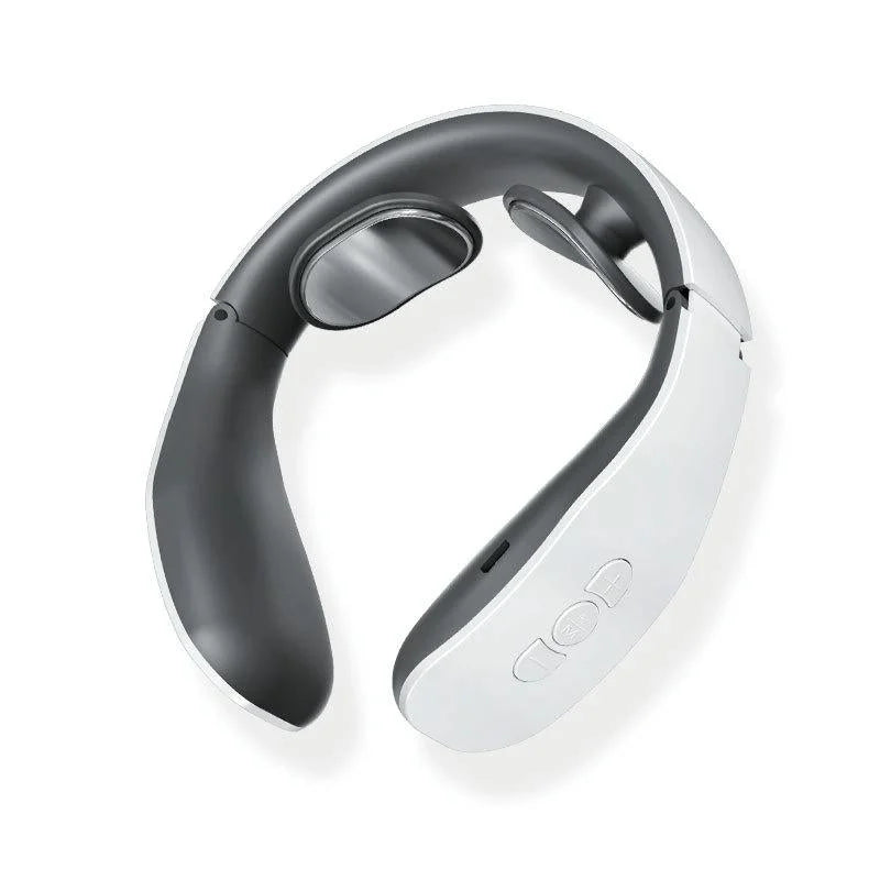 Electromagnetic Pulse Neck Massager With Heating Charging