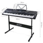 Electronic Piano Keyboard 61-Key Lighted LCD Display