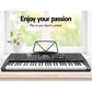 Electronic Piano Keyboard 61 Keys Digital with Stand Stool