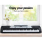 Electronic piano keyboard with keys digital stand stool alpha