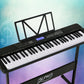 Electronic Piano Keyboard 61 Keys Digital with Stand Touch Sensitive