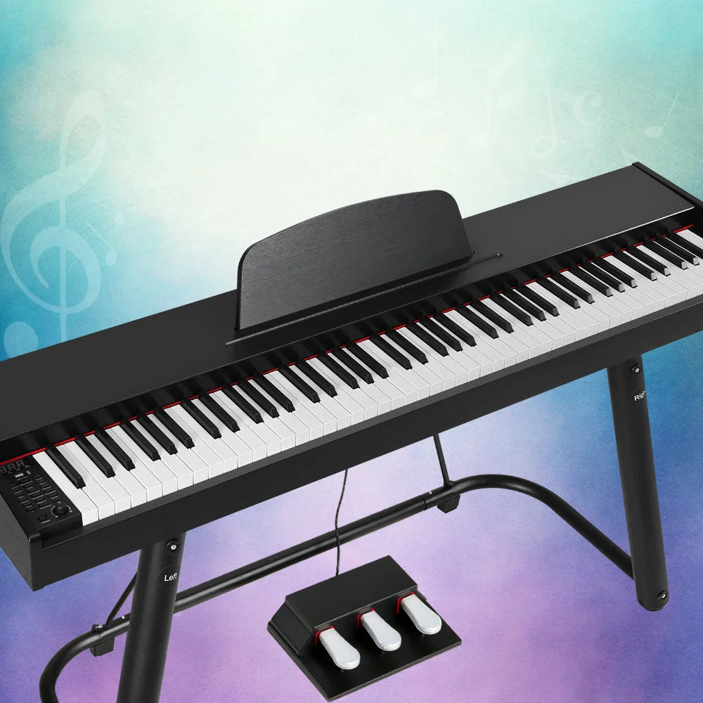 Electronic Piano Keyboard 88 Keys Digital with Stand Full