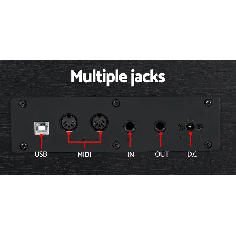 Electronic Piano Keyboard 88 Keys Digital with Stand Full