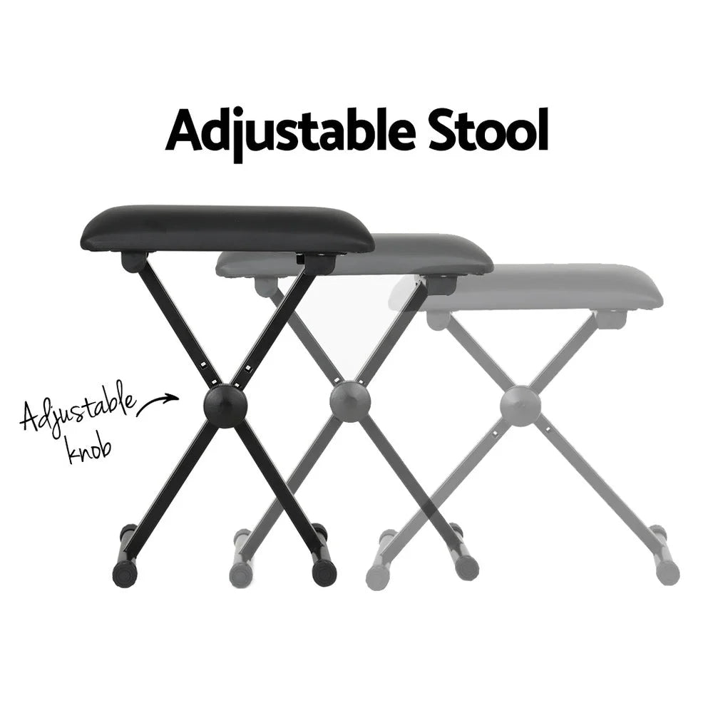 Electronic Piano Keyboard 88 Keys Digital with Stand Stool