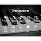 Alpha keys digital with handles, panels and accessory pieces