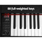 Alpha 88 Keys Digital Piano Keyboard