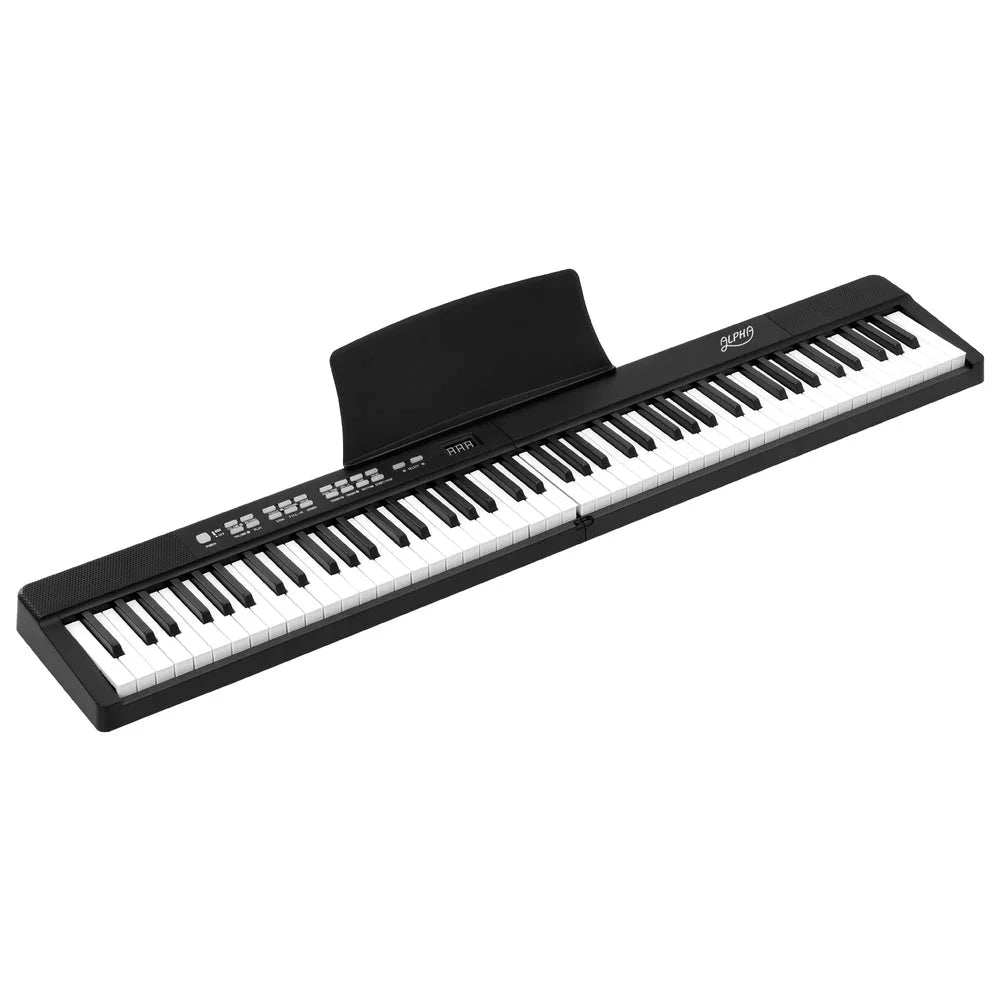 Electronic Piano Keyboard 88 Keys Foldable Digital