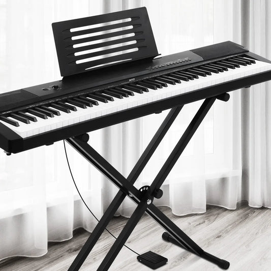 Electronic Piano Keyboard 88 Keys Holder Music Stand Touch
