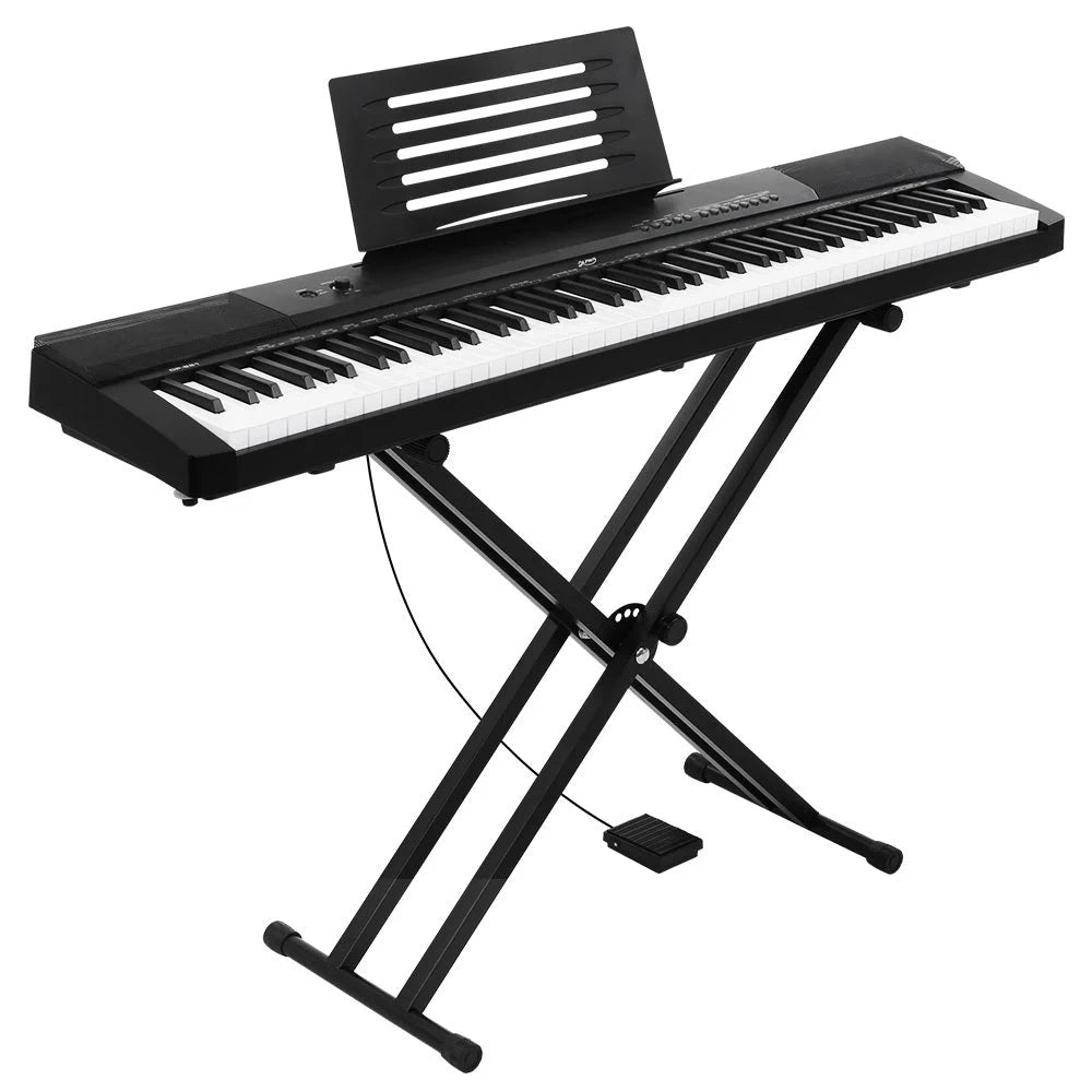 Electronic Piano Keyboard 88 Keys Holder Music Stand Touch