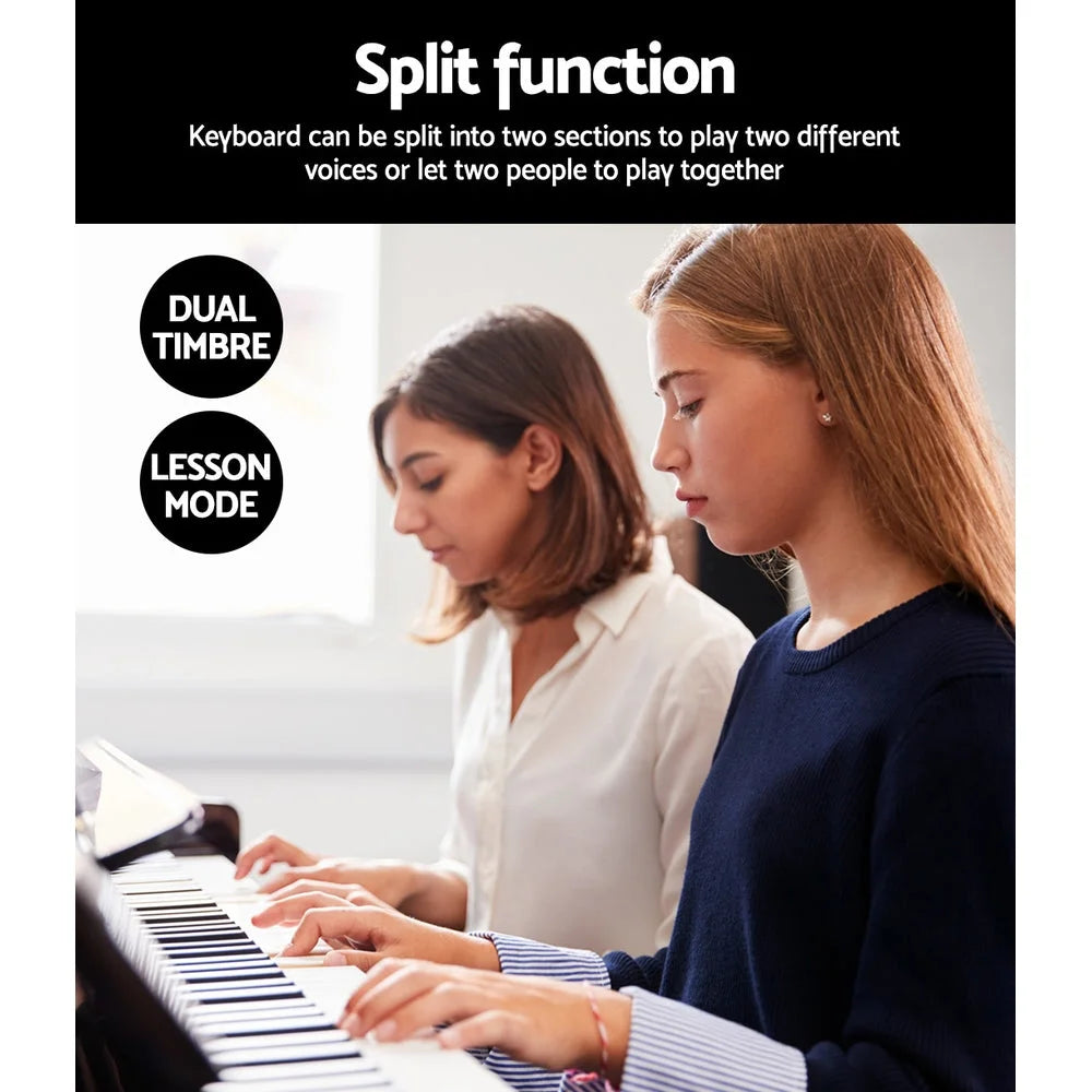 Electronic Piano Keyboard 88 Keys Holder Music Stand Touch