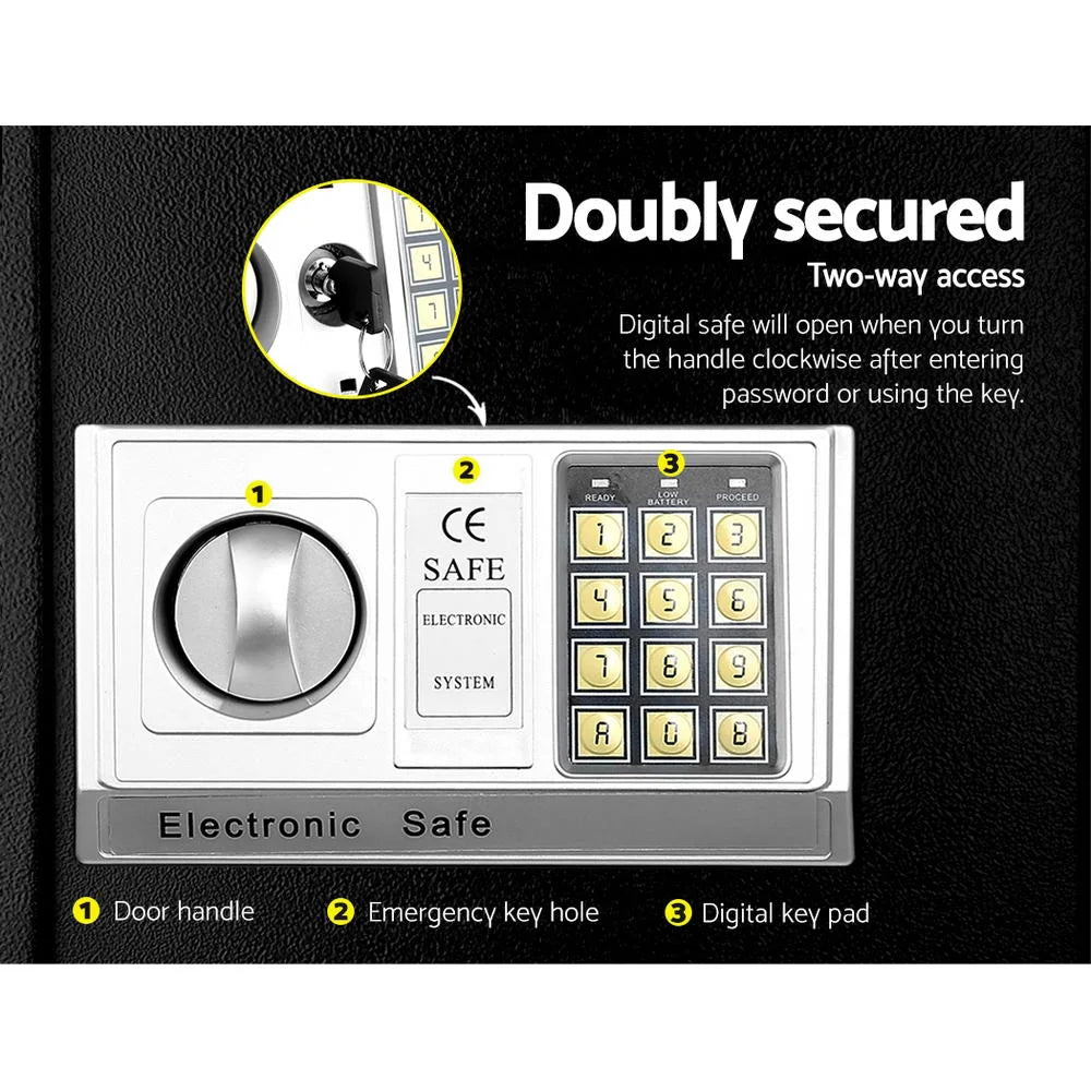 Electronic Safe Digital Security Box 8.5L - Storage